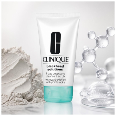 Clinique Blackhead Solutions Anti-Blackhead Exfoliating Cleanser Voor Alle Huidtypes 125 ml