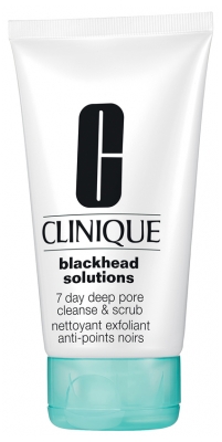 Clinique Blackhead Solutions Nettoyant Exfoliant Anti-Points Noirs Tous Types de Peau 125 ml