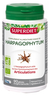 Super Diet Organic Harpagophytum 90 Capsules