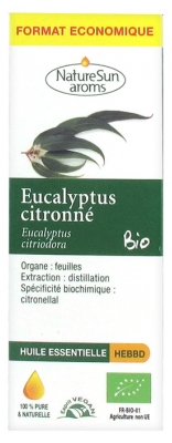 NatureSun Aroms Huile Essentielle Eucalyptus Citronné (Eucalyptus citriodora) Bio 30 ml