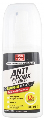 Cinq sur Cinq Spray Repellente Anti-poux Protezione 12H 100 ml