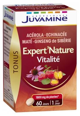 Juvamine Expert'Nature Vitalité 60 Comprimés