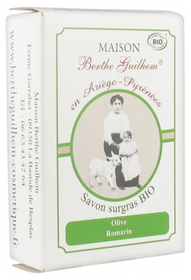 Maison Berthe Guilhem Savon Surgras Bio Olive Romarin 100 g