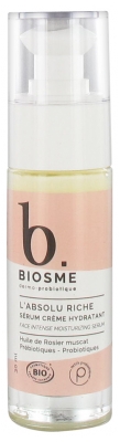 Biosme L'Absolu Riche Sérum Crème Hydratant Bio 30 ml