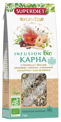 Superdiet Ayurveda Organic Kapha Infusion 70 g