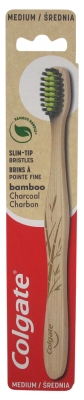Colgate Brosse à Dents Bamboo Charbon Medium