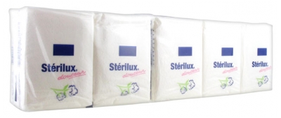 Hartmann Stérilux Softness 10 Packs of 10 White Papers Pocket Size
