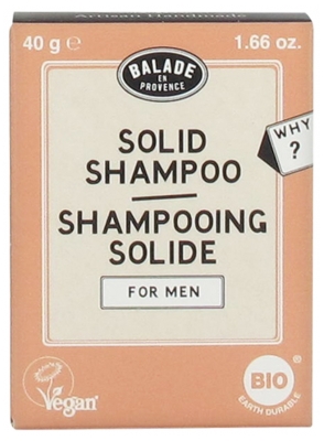 Balade en Provence Organic Solid Shampoo For Men 40 g