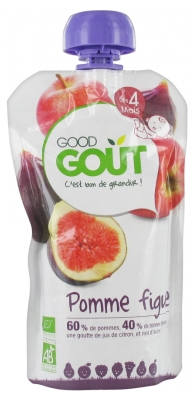 Good Gout Pomme Figue Des 4 Mois Bio 1 G