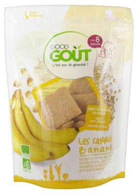 Good Goût Organic Banana Squares From 8 Months 50 g