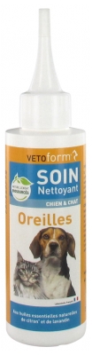 Vetoform Tratamiento Limpiador Orejas de Perro y Gato 100 ml