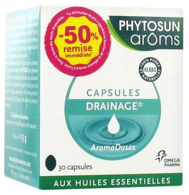 Phytosun Arôms Aromadoses Drainage 30 Capsules Offre Spéciale