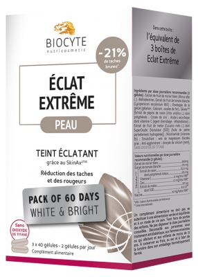Biocyte Extreme Radiance 3 x 40 Capsules