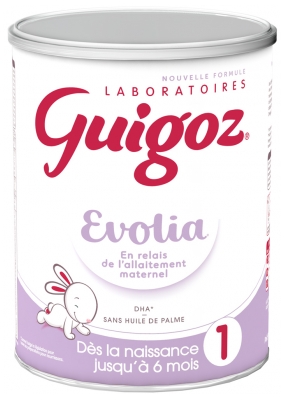 Guigoz Evolia Lait 1er Age Jusqu A 6 Mois 800 G