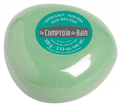 Le Comptoir du Bain Aloe Vera Ultra-Rich Pebble Soap 100g