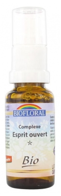 Biofloral Fleurs de Bach Complexe Esprit Ouvert C8 Bio 20 ml
