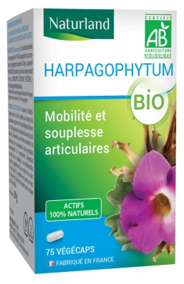 Naturland Harpagofito Bio 75 Vegecaps