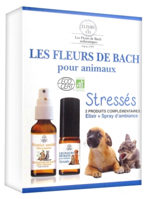 Elixirs & Co Bach Flower Remedies Kit per Animali Stressati