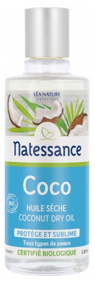 Natessance Coco Protège Et Sublime Huile Sèche Bio 100 ml