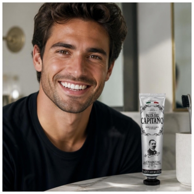 Pasta Del Capitano Zubní pasta s aktivním uhlím 75 ml