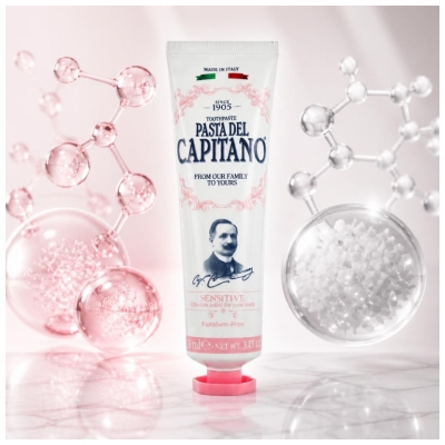 Pasta Del Capitano Sensitive zobu pasta 75 ml