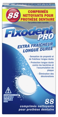 Fixodent Pro Cleansing Tablets 88 Tablets
