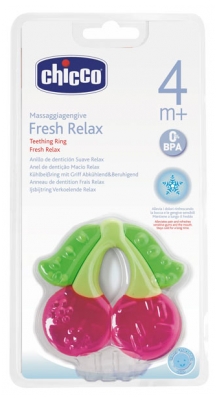 Chicco Fresh Relax Chilled Teething Ring 4 Months and +