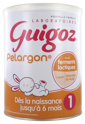 Guigoz Pelargon Lait 1er Âge Jusqu'à 6 Mois 800 g