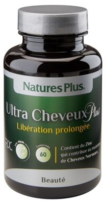Natures Plus Ultra Hair Plus Extended Release 60 Tablets
