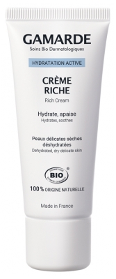 Gamarde Aktive Feuchtigkeit Crème Riche Bio 40 ml