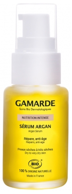Gamarde Organic Intense Nutrition Argan Serum 30ml