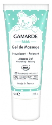 Gamarde Organic Massage Gel 40ml