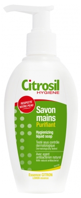 Citrosil Hygiene Sapone per Mani Purificante Essenza di Limone 250 ml