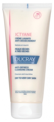 Ducray Ictyane Crème Lavante Anti-Dessèchement 200 ml
