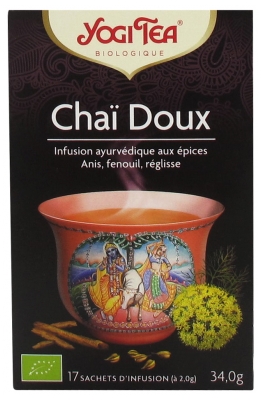 Yogi Tea Mild Chai Ekologisk 17 Påsar