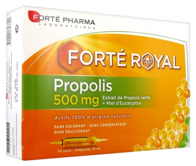Forté Pharma Forté Royal Propolis 500 mg 20 Ampollas