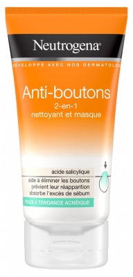 Neutrogena 2-in-1 Anti- Blemish Cleanser and Mask 150ml