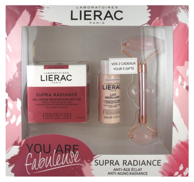 Lierac Coffret Cadeau Supra Radiance Gel-Crème Rénovateur Anti-Ox 50 ml