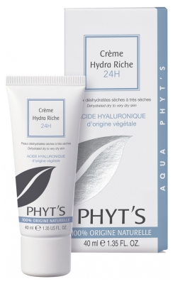 Phyt's Aqua Phyt's Crème Hydra Riche 24H Bio 40 ml