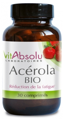 VitAbsolu Acérola Bio 30 Comprimés