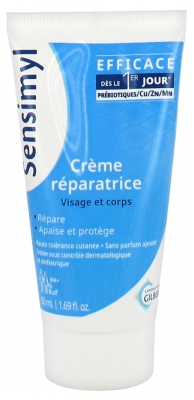 Gilbert Sensimyl Crème Réparatrice Visage et Corps 50 ml