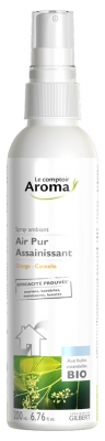 Le Comptoir Aroma Air Pur Spray Assainissant Orange Cannelle 200 ml