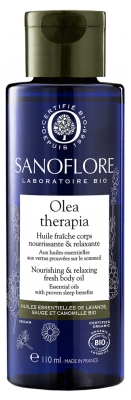 Sanoflore Olea Therapia Huile Fraîche Corps Nourrissante et Relaxante Bio 110 ml