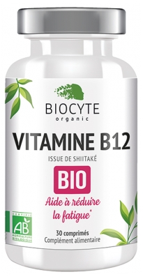 Biocyte Vitamine B12 Bio 30 Comprimés