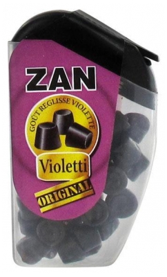 Ricqlès Zan Violetti Original Goût Réglisse Violette (à consommer de préférence avant fin 01/2021)