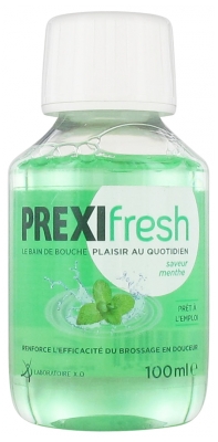 Laboratoire X.O Prexifresh Bain de Bouche Saveur Menthe 100 ml