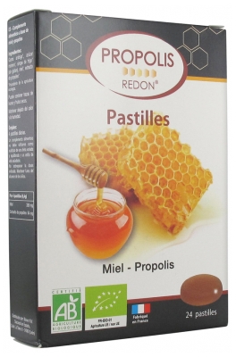 Propolis Redon Lozenges Honey Propolis Organic 24 Lozenges