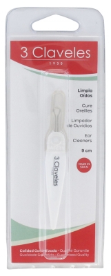 3 Claveles Oorkuur - Kleur: Wit