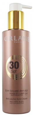 Orlane Soin Solaire Anti-Âge Visage et Corps SPF30 200 ml