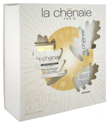 La Chênaie Morning Beauty Ritual Set - Youth Day Cream 50ml + Exfoliating Cleansing Gel 100ml Free
